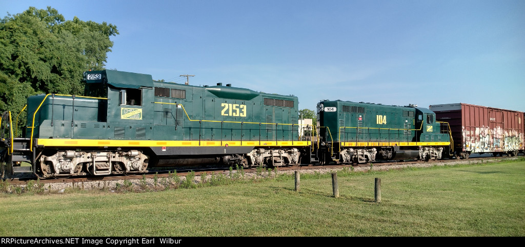Ohio South Central Railroad (OSCR) #4139